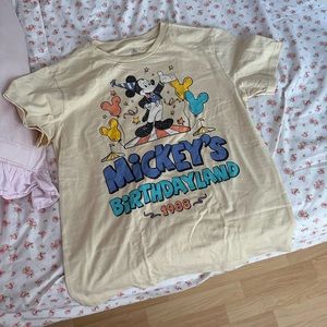 Disney Mickeys Birthdayland 1988 Tshirt